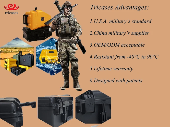 Tricases new product 2016 rugged waterproof hard plastic case for dji ronin m.jpg