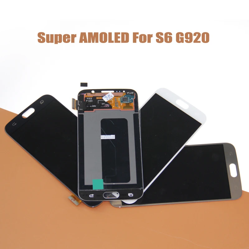 

Best Quality For Samsung Galaxy S6 G920 G920F LCDS Display with Touch Screen Digitizer Assembly Replacement