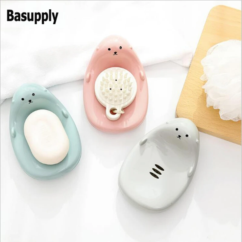 Buy Basupply 1Pc 2018 New Creative Cute Soap Dish Soap