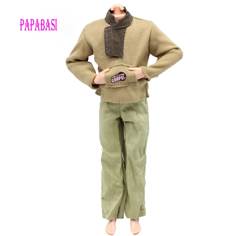 One Set Prince Doll Casual Handmade Clothes Fashion Outfits for barbie boy firend for barbie doll