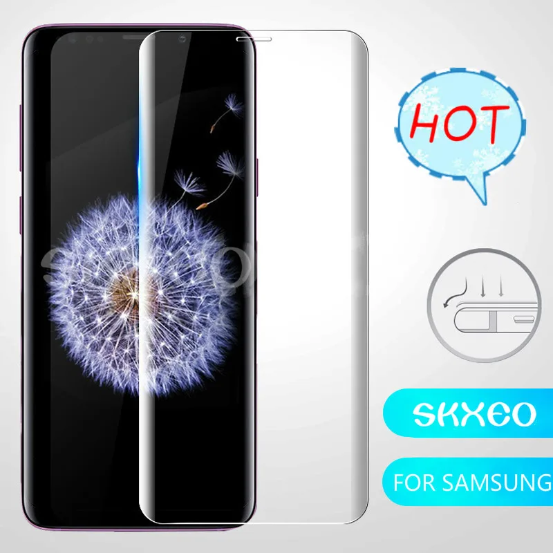 Полное покрытие Экран протектор для samsung Galaxy S2 S3 S4 S5 S6 S7 S8Plus S9 S10 S10Plus S10E S10EDGE S10Lite