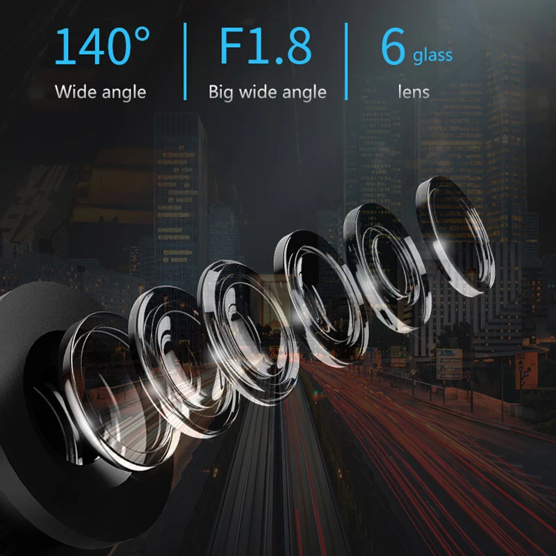 New Smart Xiaomi 70mai Dash Cam Pro Car DVR 1994P HD Video Recording G-sensor Dash Camera 140FOV Night Vision GPS Car Camera