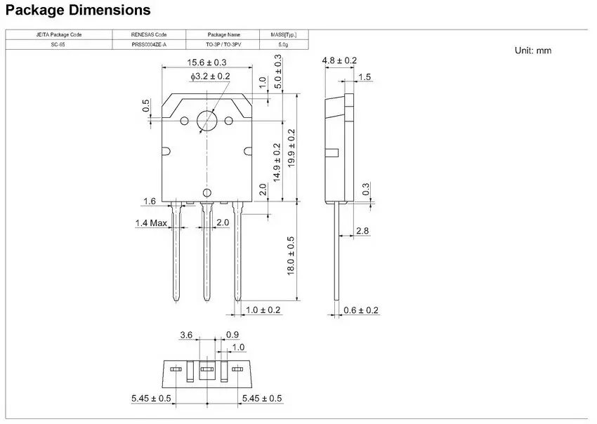 12 штук в упаковке) 2SJ162& 2SK1058 MOSFET J162 K1058