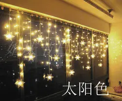 Т Творческий Декор Окна Красочные Night Lights Романтический Теплый Сладкий Для Партии Праздника Рождества