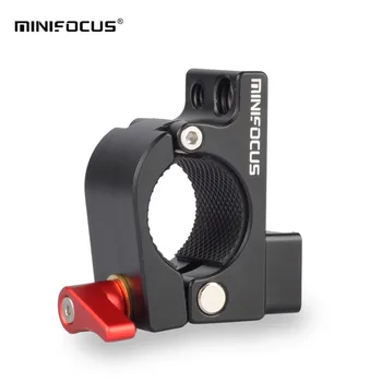 

22-25mm Rod Clamp Camera Monitor Mic Video Light Mount Holder with Hot Shoe 1/4'' 3/8'' hole for DJI Ronin-M Gimbal Dual handle