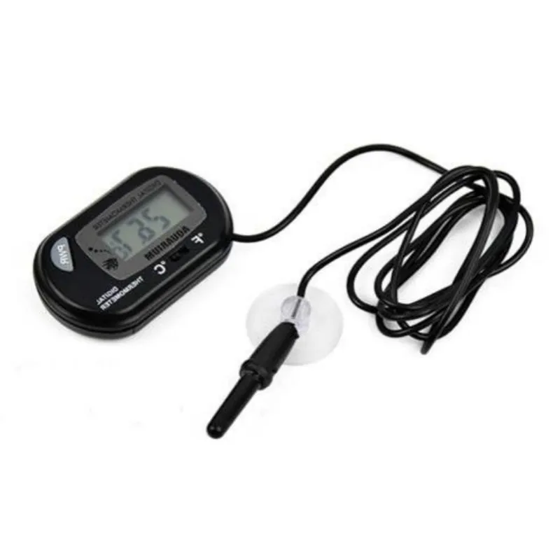 Цифровой термометр автоматический ЖК-дисплей проводной датчик для аквариума аксессуары для аквариума электронный термометр для аквариума