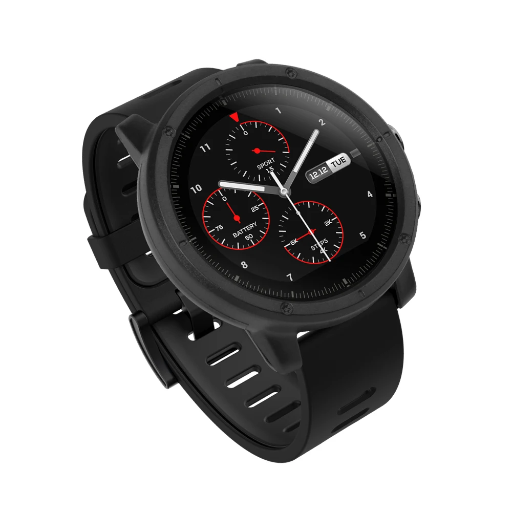 SIKAI покрытие чехол для Huami Amazfit Stratos 2 часы замена ПК чехол для Amazift 2 группа аксессуары