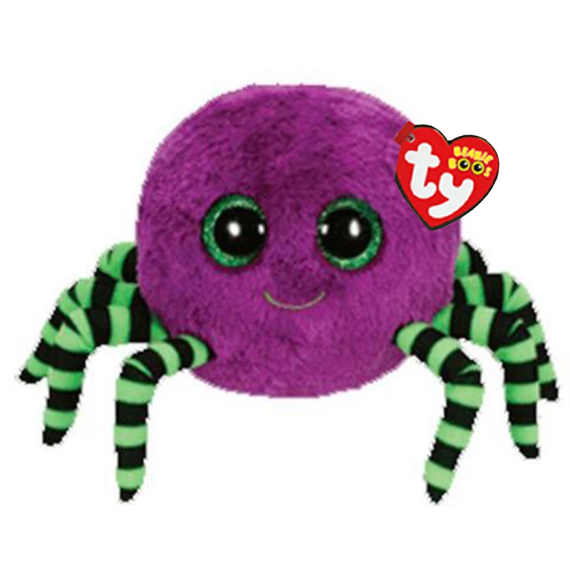 

Ty Beanie Boos Stuffed & Plush Crawly The Spider Halloween Toy 15cm