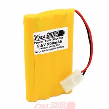 Batería ni-cd AA 9,6 V 900mAh para RadioShack Vintage Monster camión 60-4187 coche de Radio remoto