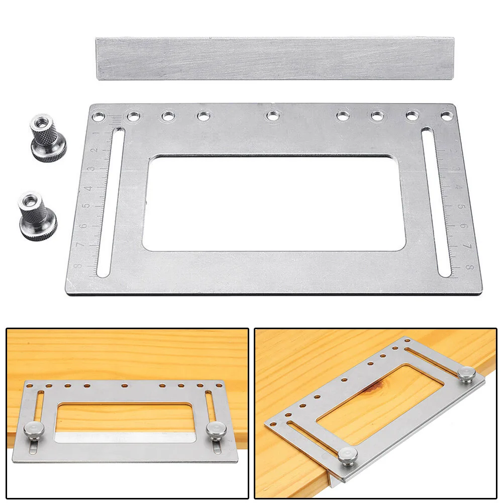 

Door Furniture tools Handle Hole Punch Locator Wood Drilling Anchor Guide Tools JA55