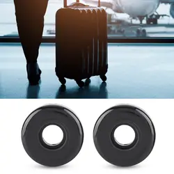 Новые 2 шт. колесики для чемодана запасные части для багажа 40 гаечный ключ OD 75 мм Дорожный Багаж резиновые колеса для чемодана