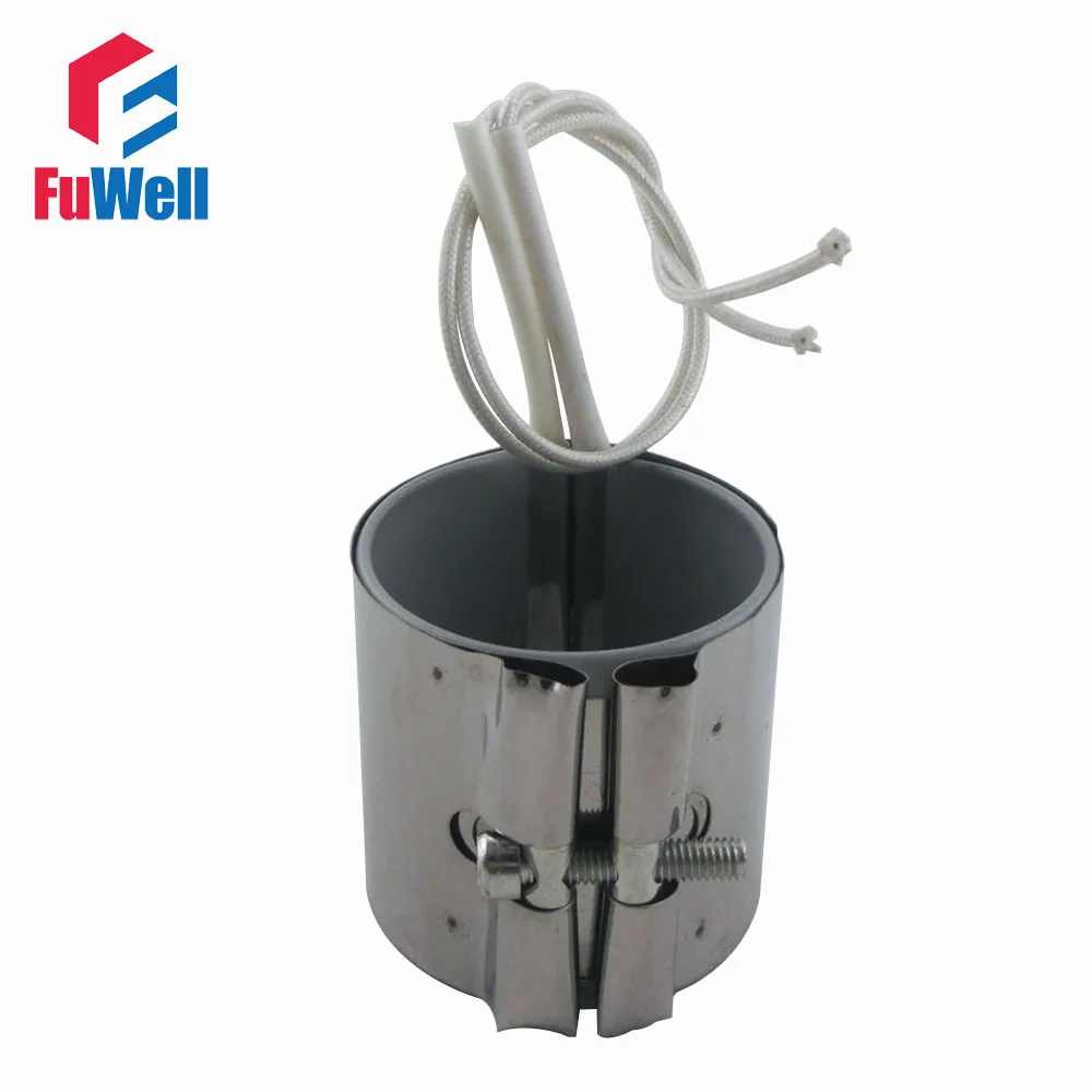 

50mm x 65mm Mica Band Heater 220V 310W Stainless Steel Heating Element for Injection Machine