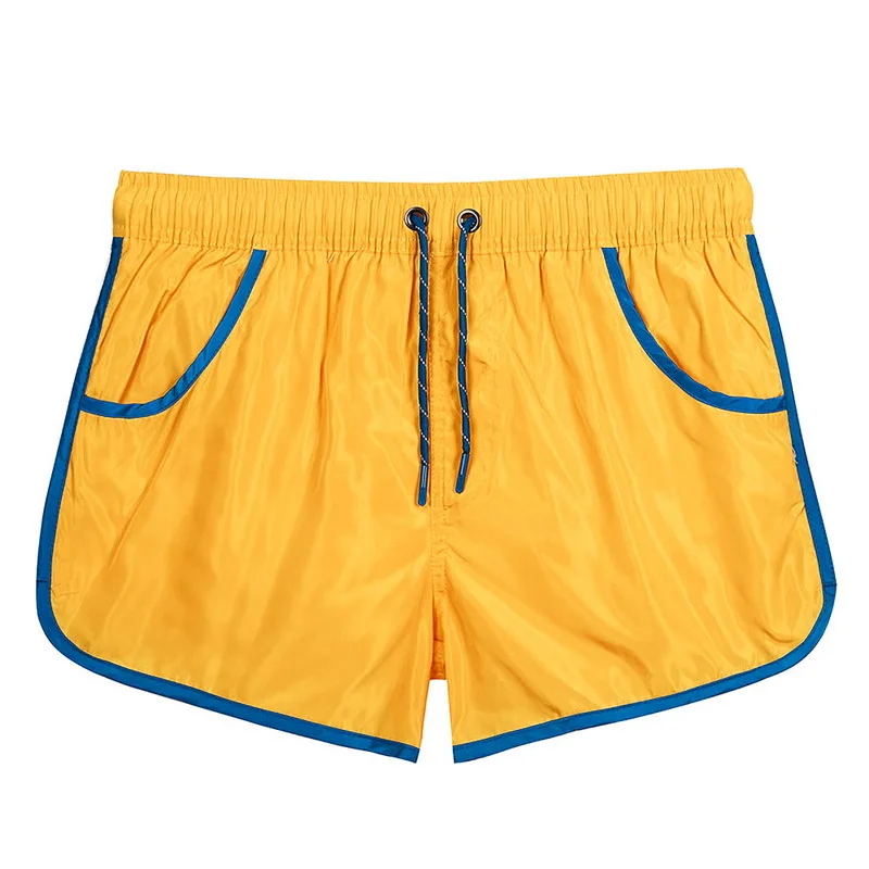 Pui men tiua 2019 летние мужские повседневные свободные удобные пляжные шорты хит цвета быстросохнущие спортивные шорты для фитнеса Шорты для