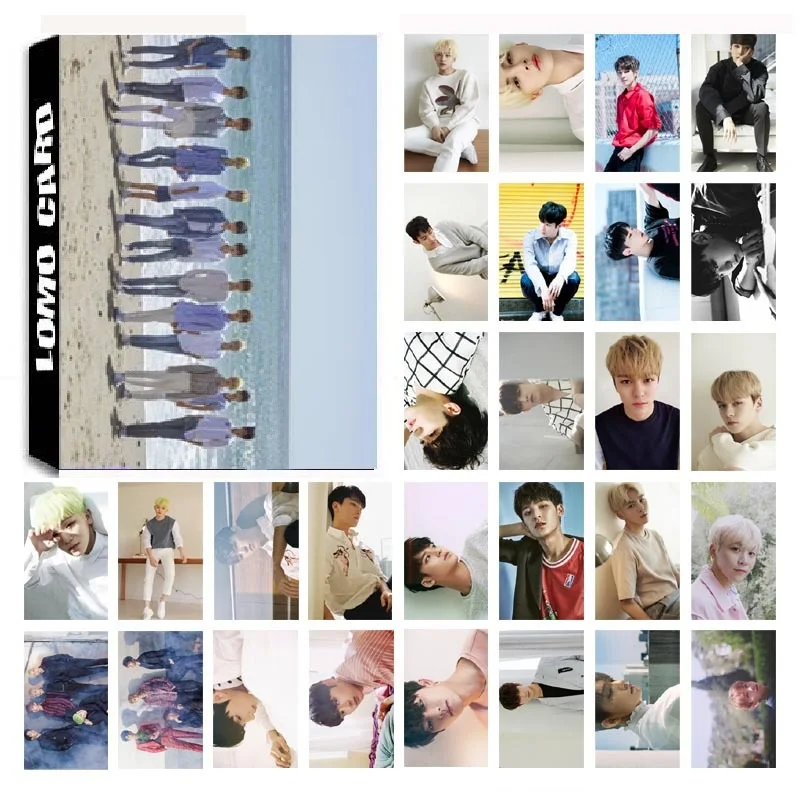 Seventeen Love Letter Album HD Photo Cards (30Pcs/Set ) - Image 4