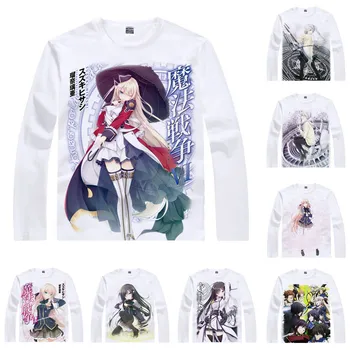 

Coolprint Anime Shirt Magical Warfare T-Shirts Multi-style Long Sleeve Mui Aiba Kurumi Isoshima Cosplay Motivs Kawaii Shirts