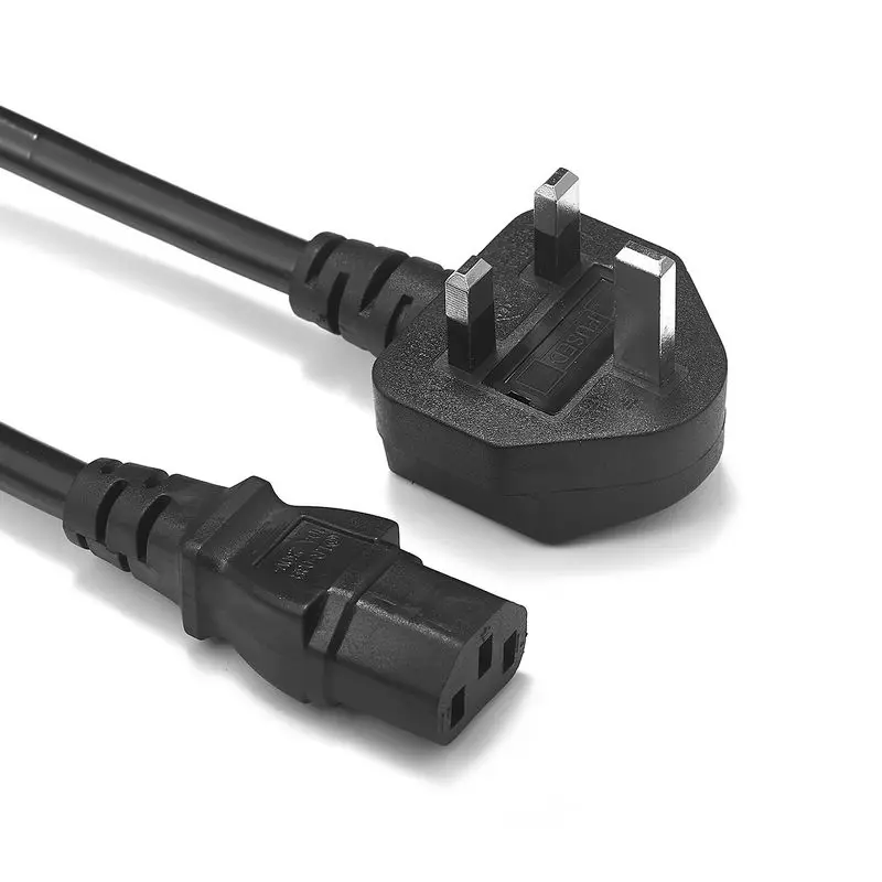 PSU кабель питания 1,5 м 1,5 мм США Великобритания ЕС разъем IEC C13 шнур питания для ПК компьютер PSU Antminer принтер UPS PDU DJ сценический светильник - Цвет: UK