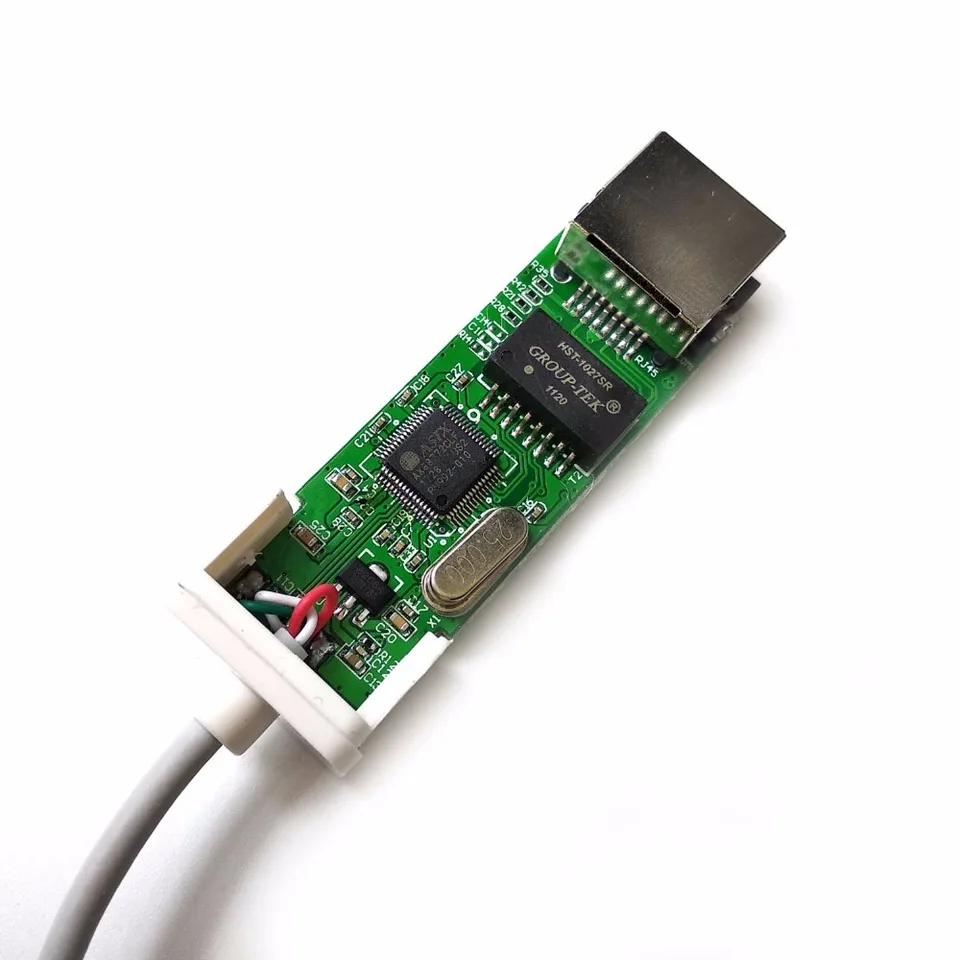 USB to RJ45 Lan Ethernet Adapter 100Mbps Asix AX88772B AX88772 USB to RJ45 Lan Converter 10M 100M Type C to RJ45