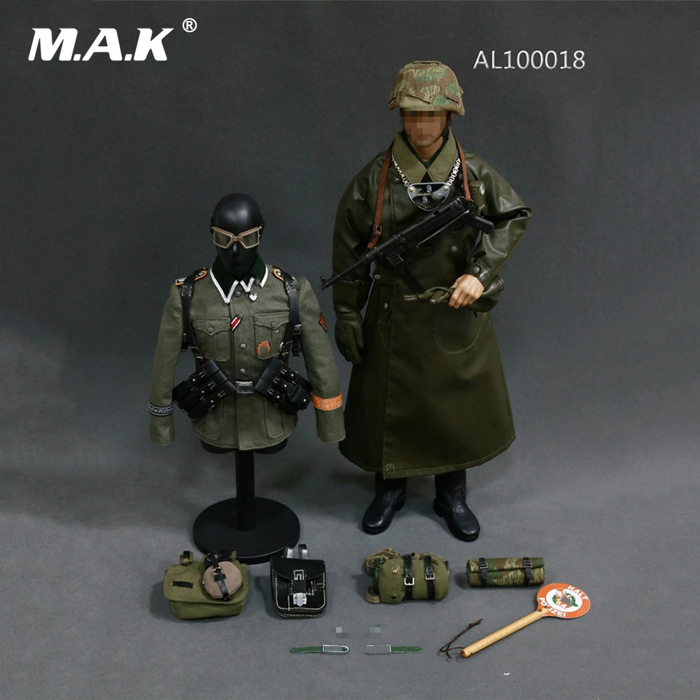 AlertLine AL100018 1//6th WWII German Army Boots Model For 12/" Male Figure Doll