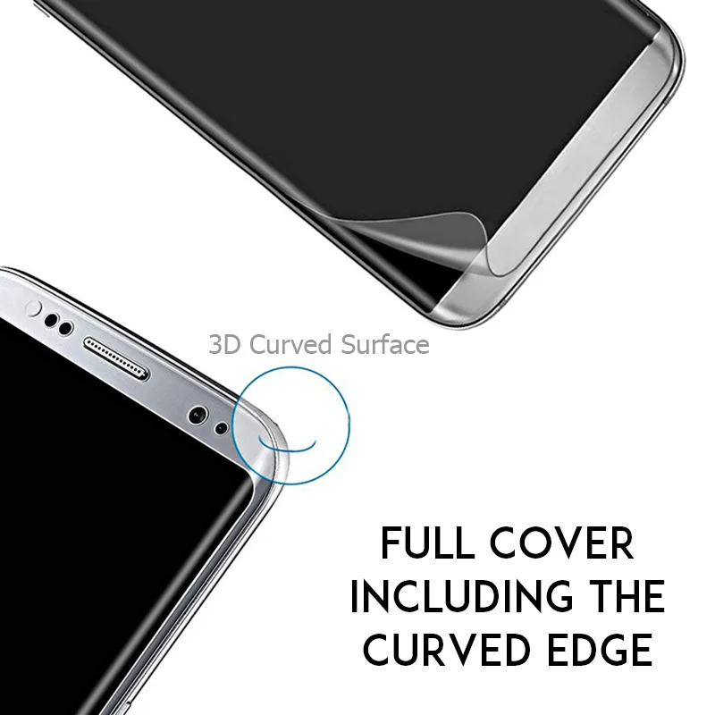 

Full Cover Soft Screen Protector for Samsung Galaxy S8 S8Edge S7Edge Protective Film Anti scratch Film