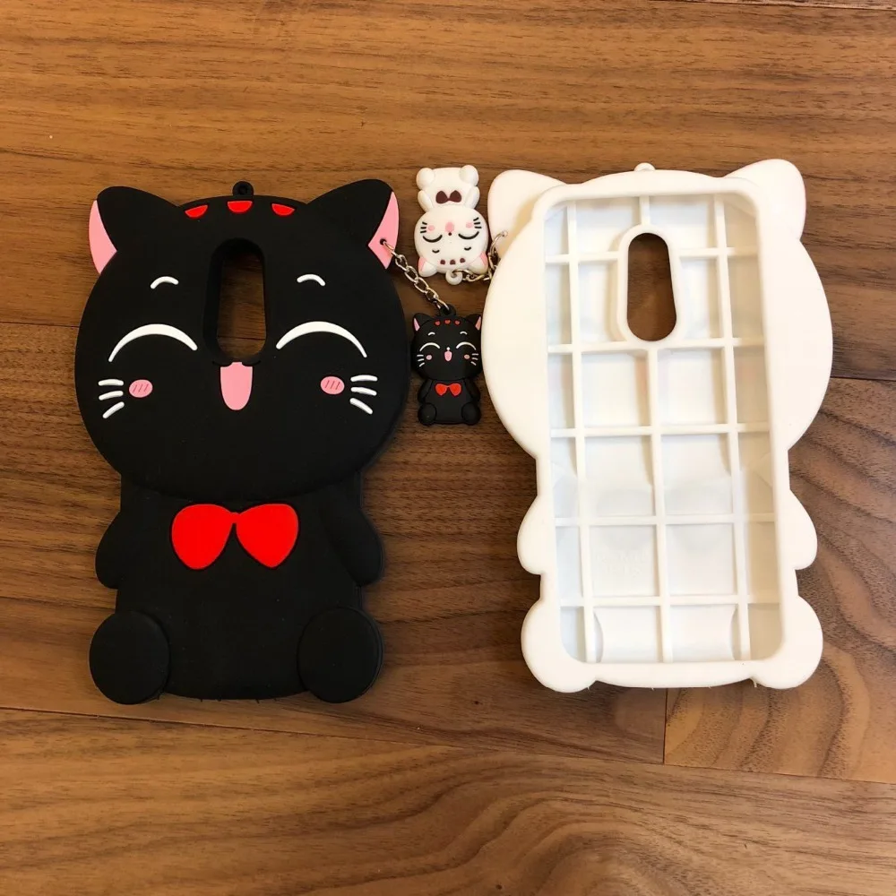3D Silicon Unicorn Lucky Cat Case For Xiaomi Redmi 5 Plus Cute Cartoon Soft Phone Cover for Xiaomi Redmi 5 Plus 5.99 inch fundas