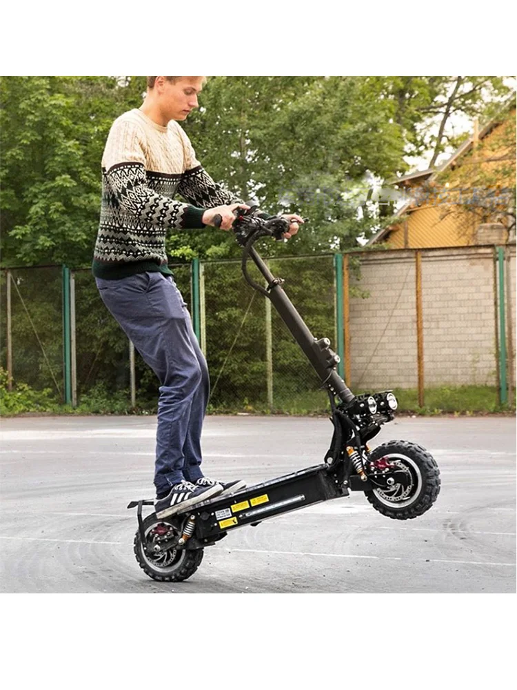 Электрический скутер внедорожный 3200 Вт 60 в 80 км/ч взрослых мощный Складной Водонепроницаемый samsung Электрический горный велосипед скейтборд ховербо 11 дюймов