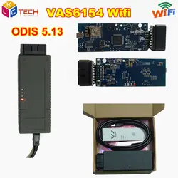 Pormotion VAS6154 VAS 6154 WI-FI VAS5054 OKI VAS 5054A полный чип Поддержка bluetooth UDS VAS5054A ODIS V4.41 до V5.13 vas5054