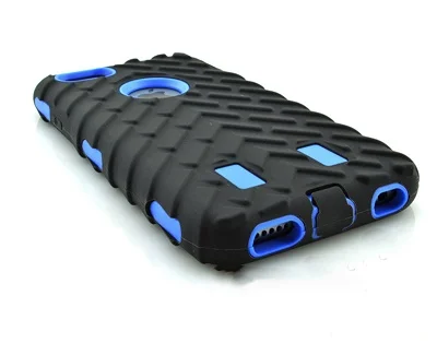 Для iPhone6 6s 4,7 дюймов двухслойный защитный чехол для I 6 TPU+ жесткий пластик 3 в 1 сверхпрочный армированный Гибридный чехол для телефона - Цвет: i6 6s blue