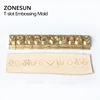 ZONESUN 5/7/10cm T-slot Alphabet Numbers Symbol Leather Stamping Cold Press Tool Brand Iron Custom Initial Mould Embossing Mold ► Photo 2/6