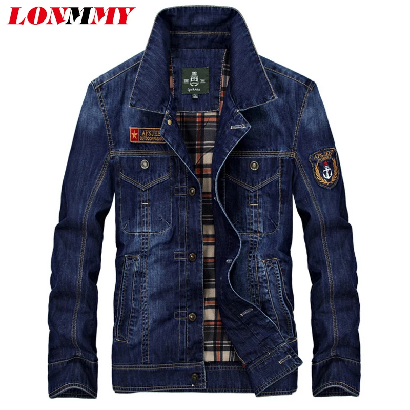 Compra los hombres de mezclilla chaquetas online al por