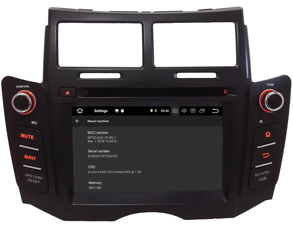 Восьмиядерный 4G Android 8,1 4 Гб ram 64 Гб rom RDS автомобильный DVD мультимедийный плеер радио головное устройство gps ГЛОНАСС для Toyota Yaris 2005-2013