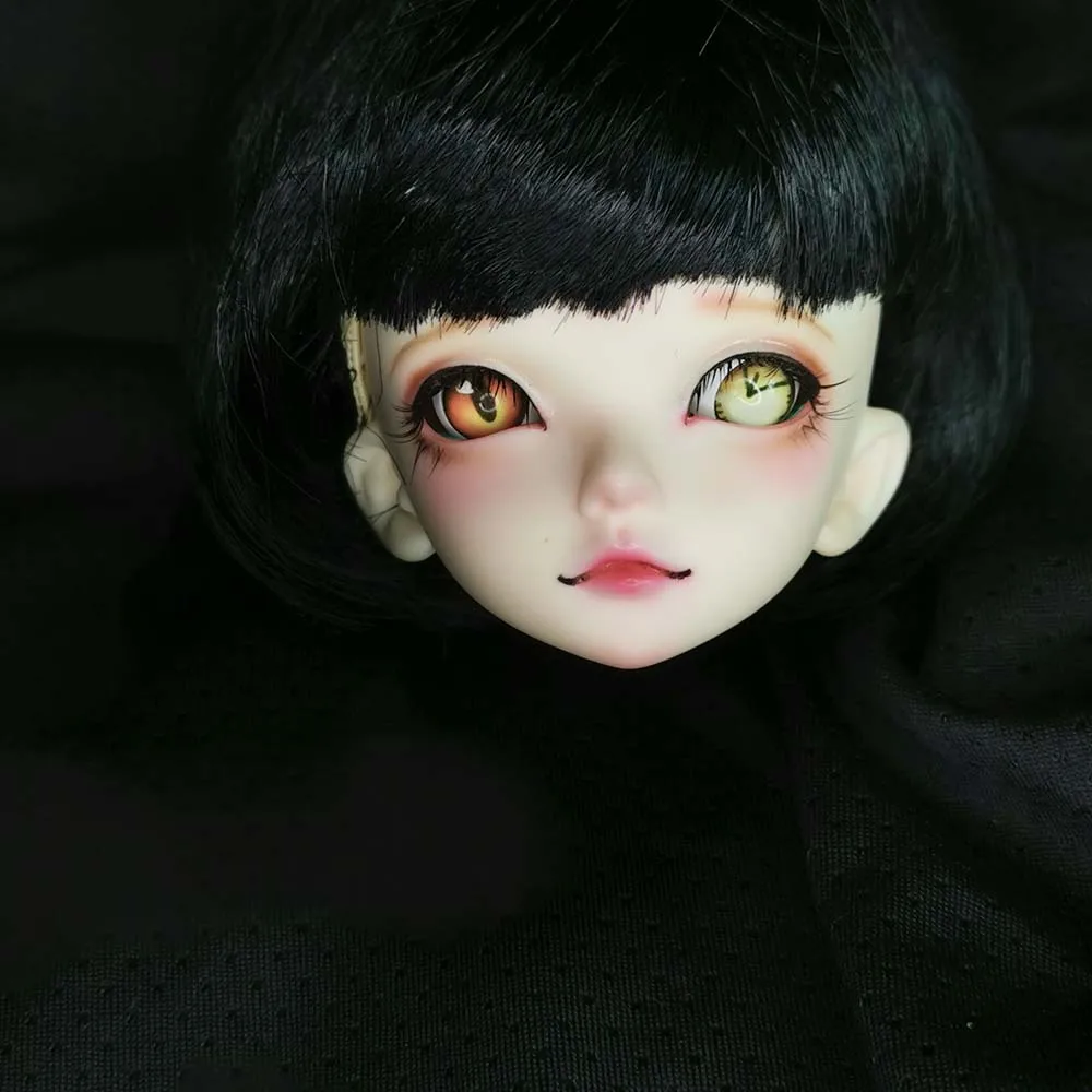 Дата битва Tokisaki Kurumi Bjd глаза часы 1/4 1/3 /6 1/8 BJd Кукла sd msd 8 мм 10 12 14 16 с принтом куклы