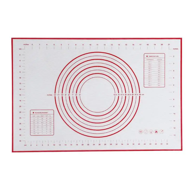 

Silicone Baking Mat Non-stick Oven Scale Silicone Baking Mats Baking Cake Pad Baking Cooking Tools Utensils Bakeware Accessories