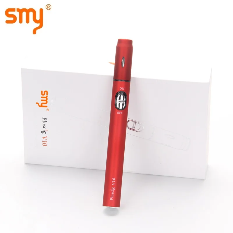 Heat No Burn SMY Pluscig V10 Heating Stick 900mAh dry herb cigarette