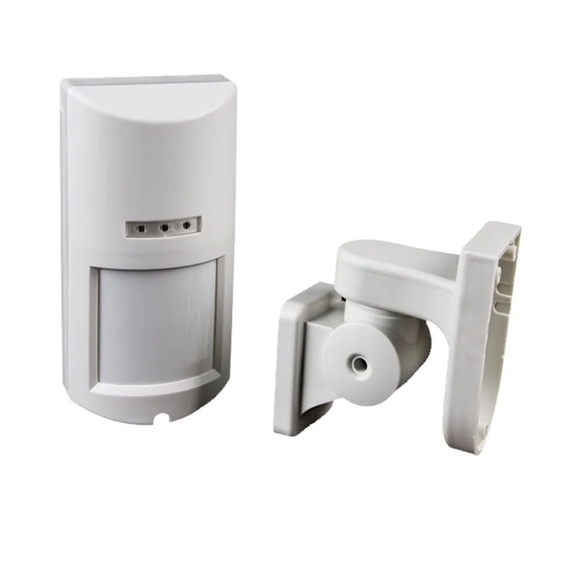 4pcs/lot cordless outdoor pir sensor water resistant pet friendly infrared passive motion