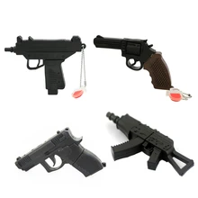 Флешка пластиковая прикольная AK47 пистолет в форме пулемета 4 Гб roscoe 64 пистолет 8 г 16 г 32 г флеш-диск USB 2,0 creativo memory Stick/Disk