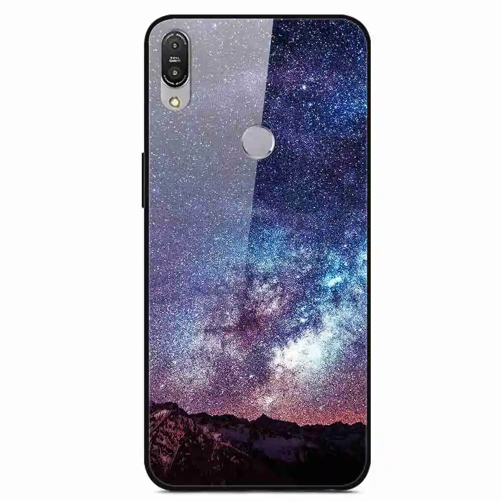 Для Asus Zenfone Max Pro M1 ZB601KL ZB602KL ударопрочный чехол из закаленного стекла с рисунком чехол-бампер для ASUS ZB601KL чехол