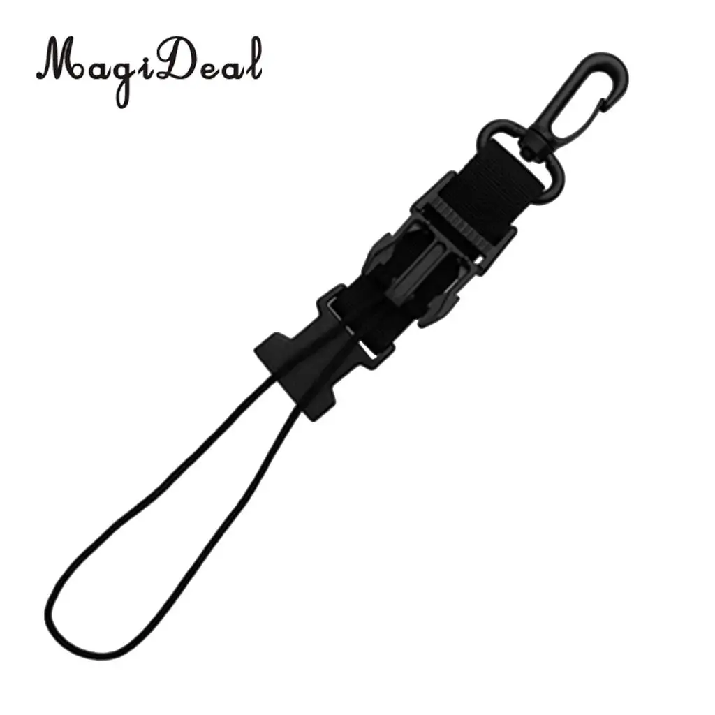 MagiDeal Scuba Diving Lanyard Webbing Strap with Clip and Quick Release Buckle for Underwater Cameras and Dive Lights