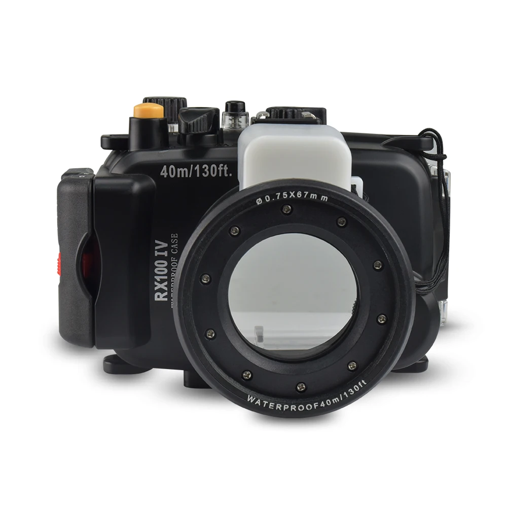 

For Sony RX100 Mark IV Camera Waterproof Housing Sumergible Camera Case Underwater Sport Diving Photography Essential Equipment