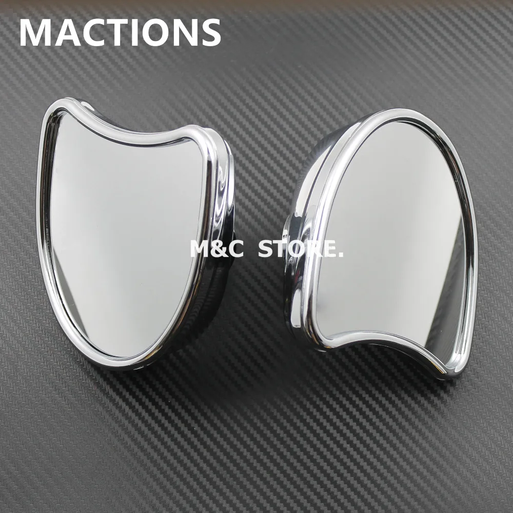

Silver 2015 New 10mm Fairing Mount Rearview Mirror For Harley Street Glide FLHX 1996-2015