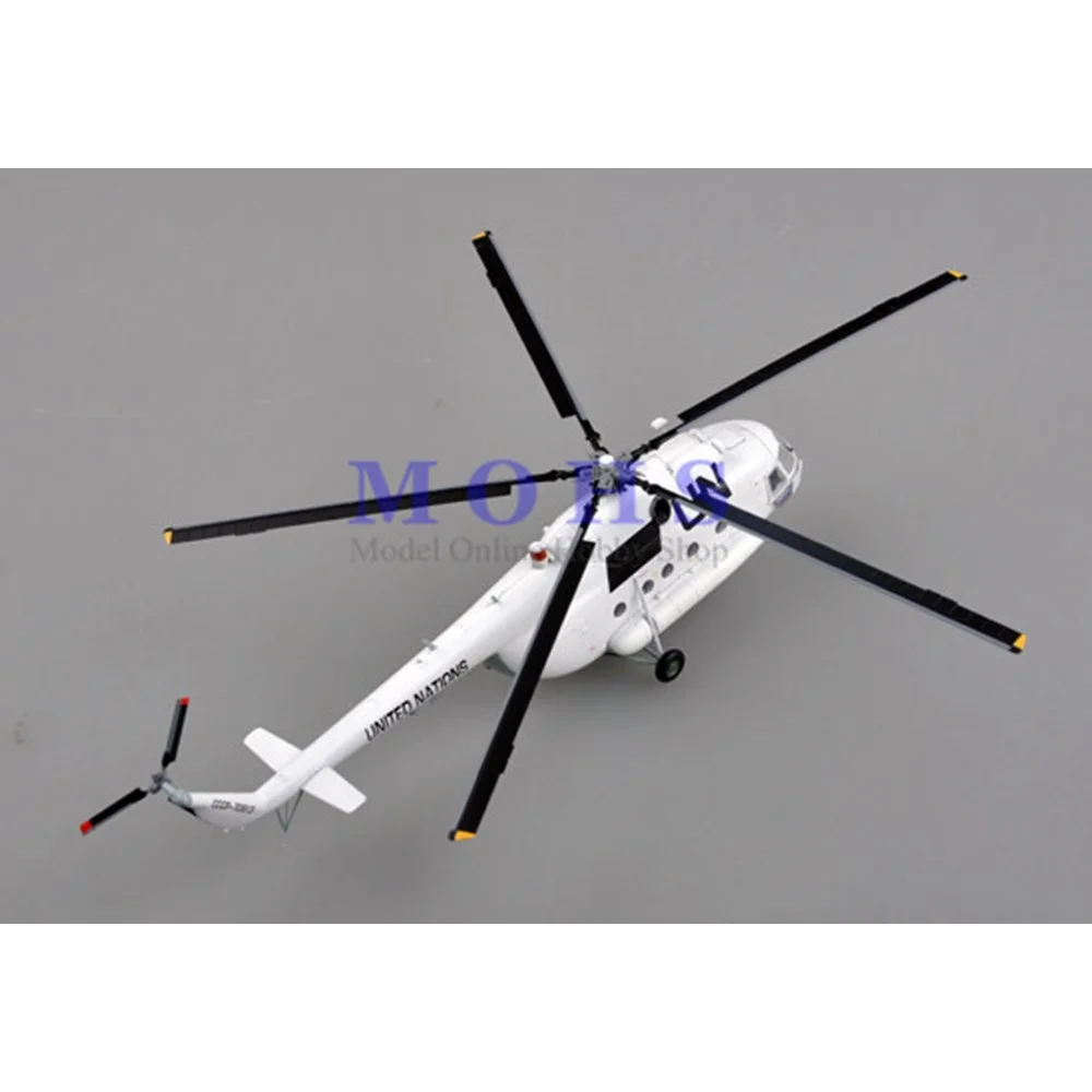 

EASY MODEL Assembled Finished Scale Model Scale Helicopter 37046 HIPPO Mi-8MT/Mi-17/171 Hippo United Nations Russia No70913