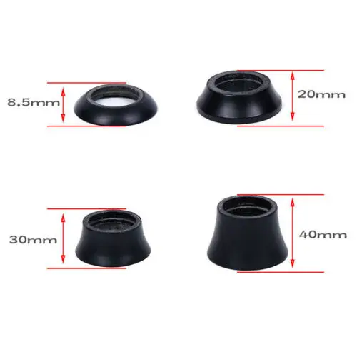 New UD Carbon Fiber Headset Spacers MTB Road Bike Conical Spacer 28.6mm
