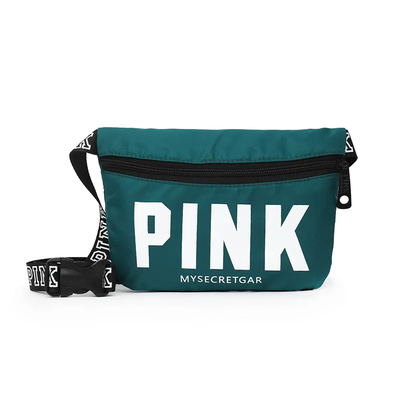 HWJIANFENG Поясная Сумка розовая Женская сумка поясная сумка женские дорожные сумки пляжная сумка на плечо секретная сумка нагрудная диагональная посылка - Цвет: Dark green