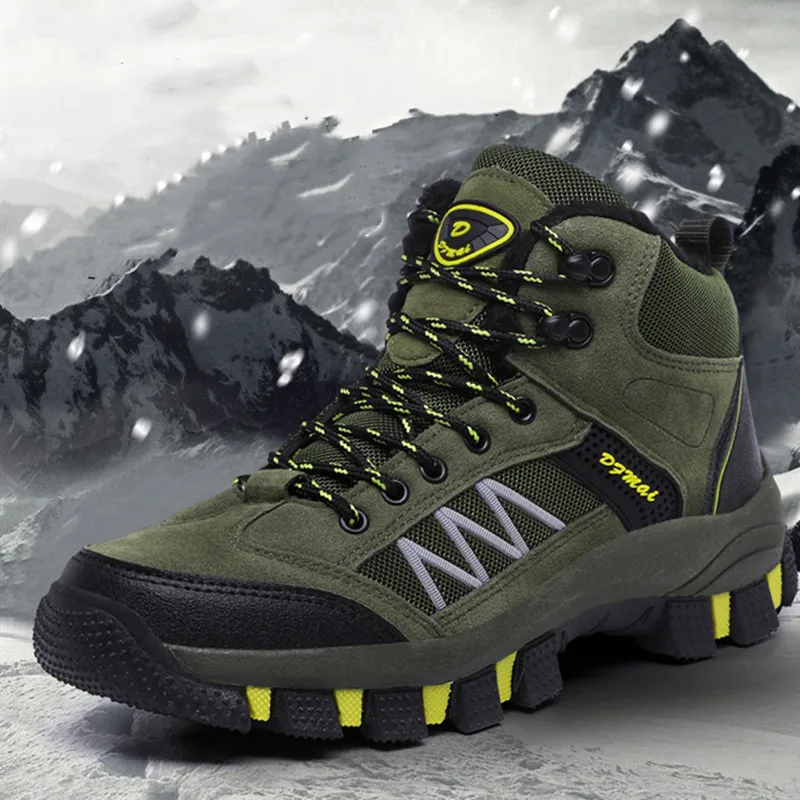 Высокое качество походная обувь Новые осенне-зимние ботинки уличные мужские спортивные крутые треккинговые горные женские альпинистские спортивные ботинки