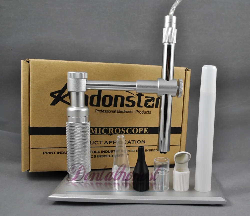 

2MP USB Digital Microscope Video webcam Magnifier Camera WITH Stand World Free ship