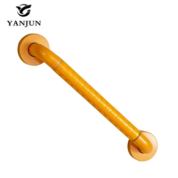 

Yanjun Standard Plastic Grab Bar Bathroom Railing Anti-slip Trapleuning Bathtub Accessories Yellow YJ-2021