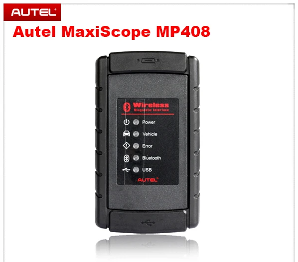 Autel MaxiScope MP408 Basic Kit 4 channel automotive oscilloscope works