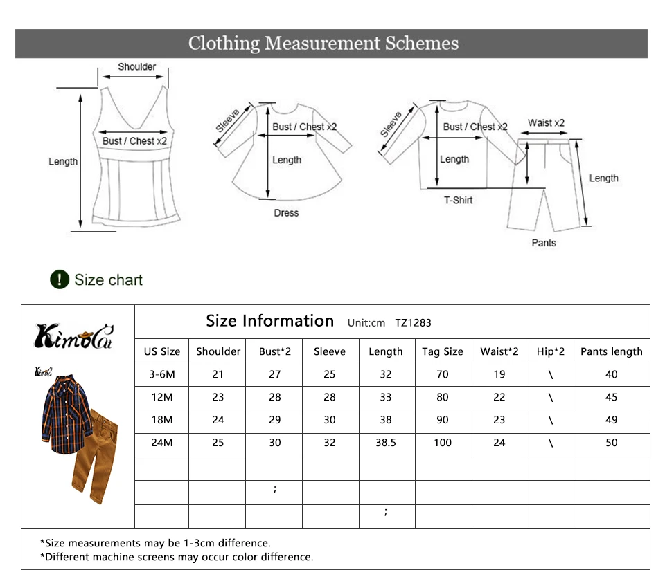 Kimocat/осенний костюм для мальчиков; базовый Детский костюм; клетчатая рубашка с длинными рукавами; вельветовые брюки; костюм из двух предметов