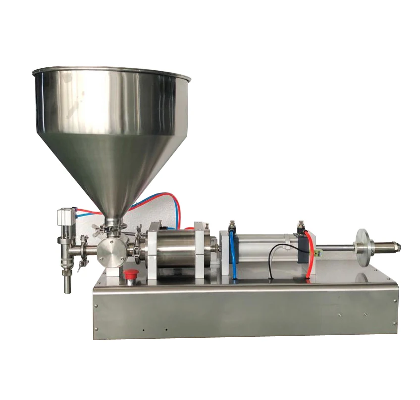 

(Free Shipping) Pneumatic Sauce Filling Machine (one-head cream filling machine, ointment filler, paste filling machine)