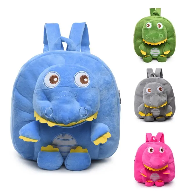 

1-3 Years Kids Dinosaur Backpack Pre-school Toddler Cartoon 3D Cute Animal Children School Bags for Boys Girls Small Toy Bags