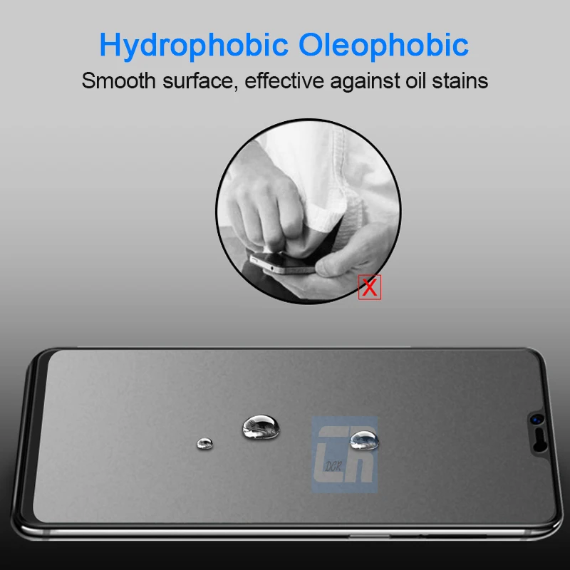 Матовое закаленное стекло без отпечатков пальцев для OPPO R15X R17 F11 Pro F9 R11S A5 A3S A7 A83 A71